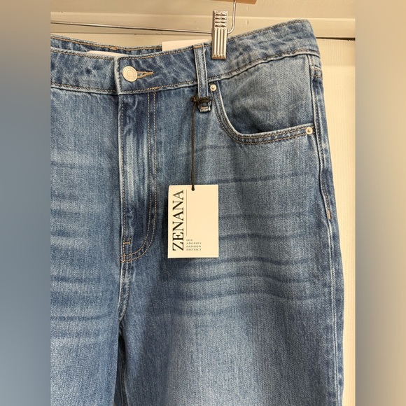 Zenana Blue Flare Jeans - Picture 7 of 11